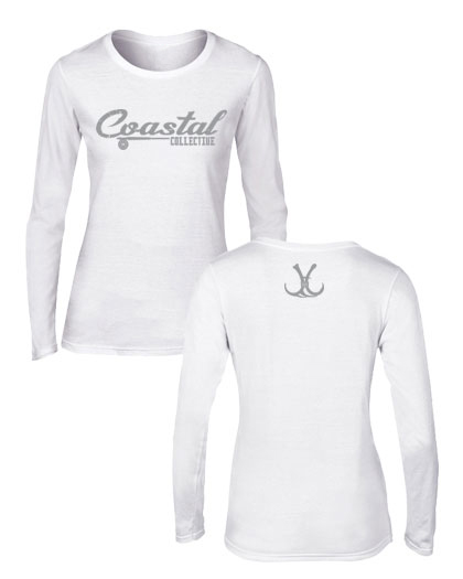 coastal branded long sleeve hunting or fishing shirt